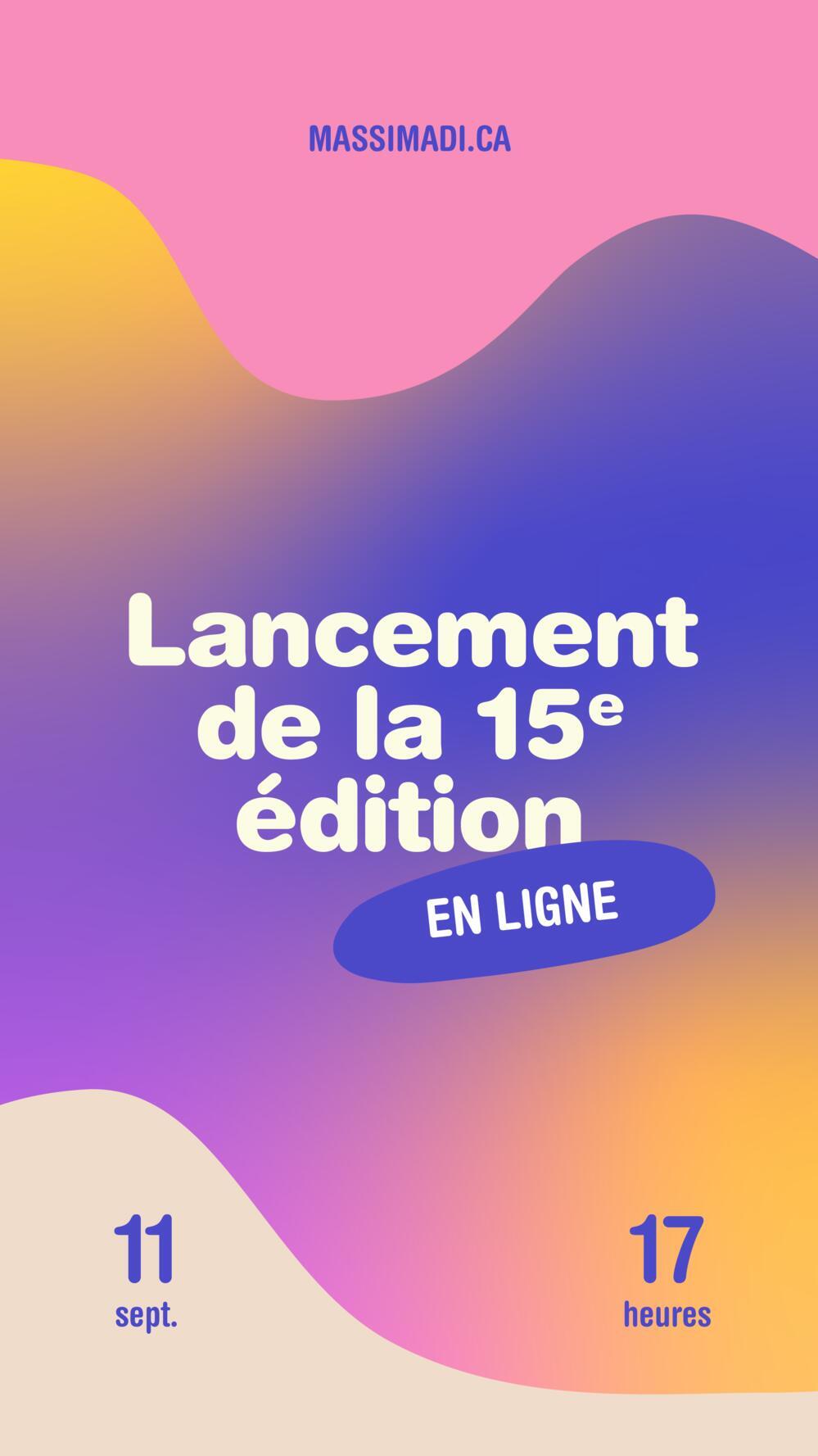 Lancement de la 15e édition - Festival Massimadi